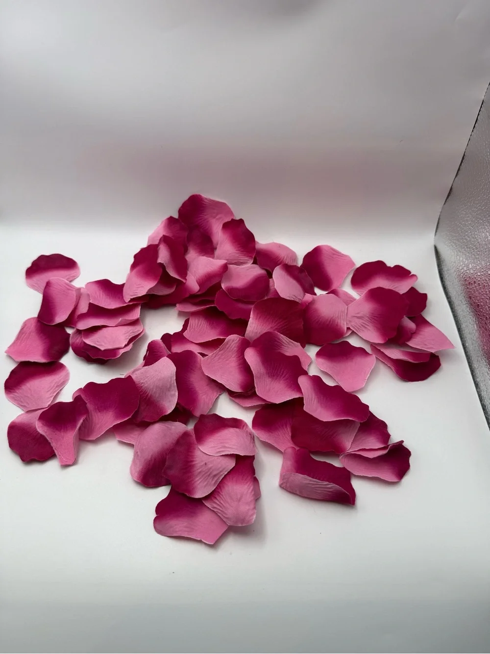 Artificial Pink Rose Petals Wedding Table Scatter & Toss Decor/6 Bags